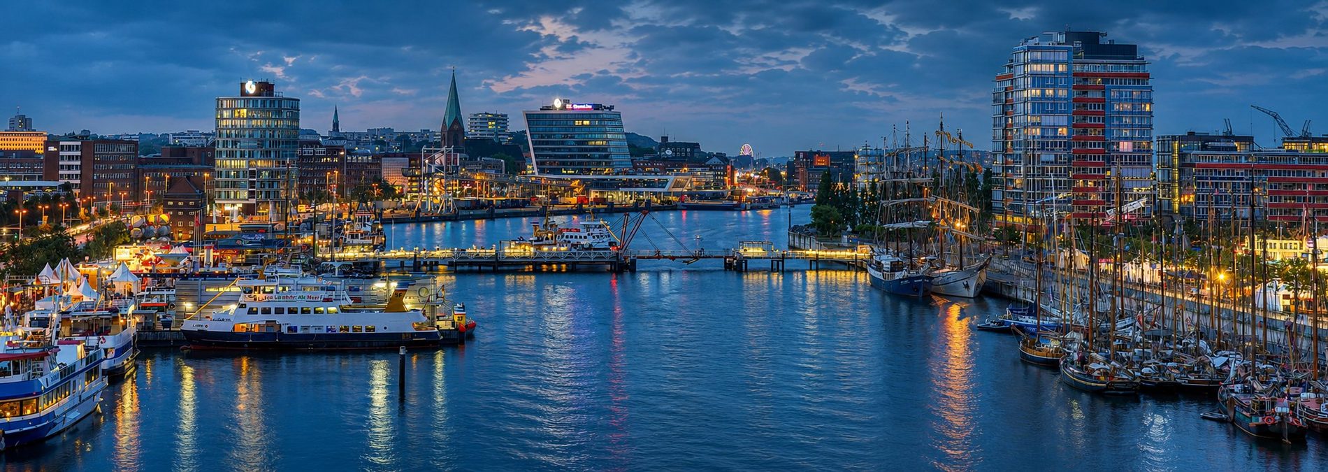 Hafen in Kiel — Einsatzgebiet der Gebäudereinigung ReinKraft